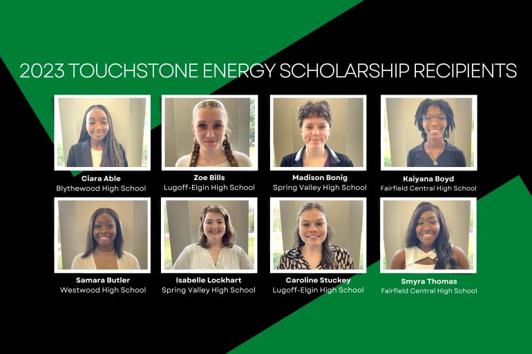 2023 Touchstone Energy Scholarship Winners